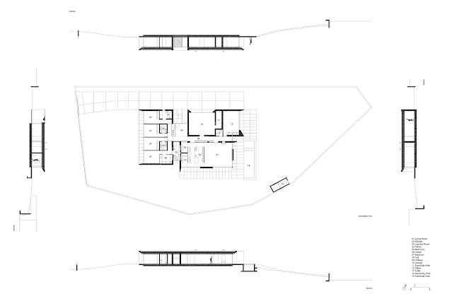 Casa Argivai 4 — Exterior y acceso norte